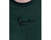 Triko Karl Kani Small Signature Essential Tee dark green
