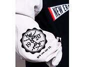 Bunda New Era Heritage Patch Varsity Jacket Navy / Off White