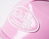 Kšiltovka Von Dutch Trucker Ody Imi Patent Pink/White