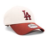 Kšiltovka New Era 9FORTY MLB Los Angeles Dodgers Light Cream / Cardinal
