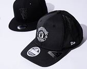 Kšiltovka New Era 9FIFTY Stretch-Snap Tonal Manchester United FC Black / Optic White