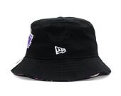 Klobouk New Era NBA Print Infill Bucket Los Angeles Lakers Black