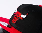 Kšiltovka New Era 9FIFTY NBA Team Patch Chicago Bulls Black