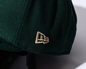 Kšiltovka New Era 9FIFTY NBA Repreve Los Angeles Lakers Dark Green / Oat Milk