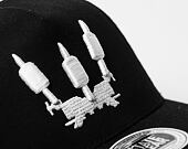 Kšiltovka Ari Ink Tattoo Crown 3D v.2 Trucker Black Snapback