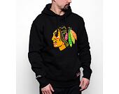 Mikina Mitchell & Ness NHL Team Logo Hoody Chicago Blackhawks Black