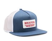 Kšiltovka Brixton Palmer Proper MP Mesh Cap Pacific Blue / White