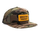 Kšiltovka Brixton Palmer Proper MP Mesh Cap Camo / Surplus