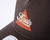 Kšiltovka Brixton Earlston X C MP Trucker Hat Dark Earth / Off White