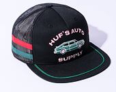 Kšiltovka HUF HUF-Set Auto Supply Trucker Black