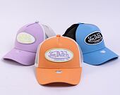 Kšiltovka Von Dutch Trucker Boston Peach/White