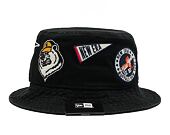 Klobouk New Era Heritage All Over Patch Bucket Black