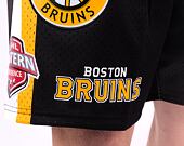 Kraťasy Mitchell & Ness NHL M&N CITY COLLECTION MESH SHORT BRUINS Black