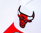 Kšiltovka New Era - NBA Team Clear 9FORTY Trucker - Chicago Bulls - White / Red