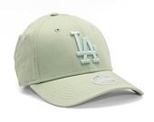 Dámská kšiltovka New Era 9FORTY Womens MLB League Essential Los Angeles Dodgers Soft Grass