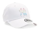 Dětská kšiltovka New Era 9FORTY Kids MLB Ombre Infill New York Yankees Optic White