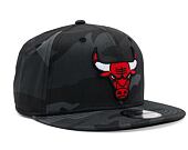 Kšiltovka New Era 9FIFTY NBA Team Camo Chicago Bulls Midnite Camo