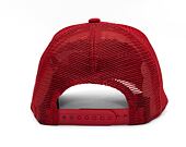Dětská kšiltovka New Era 9FORTY Kids A-Frame Trucker MLB Tonal Mesh New York Yankees Scarlet