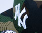 Dětská kšiltovka New Era 9FIFTY Kids MLB Team Camo New York Yankees Woodland Camo