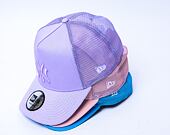 Kšiltovka New Era 9FORTY A-Frame Trucker MLB Tonal Mesh New York Yankees Lavender