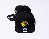 Kšiltovka '47 Brand NHL Chicago Blackhawks No Shot CAPTAIN Black