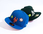 Kšiltovka New Era 59FIFTY MLB Floral New York Mets Blue