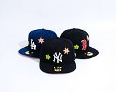 Kšiltovka New Era 59FIFTY MLB Floral New York Yankees Navy