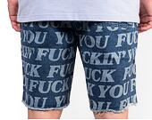 Kraťasy RIP N DIP Fuckin Fuck Denim Shorts Medium Wash