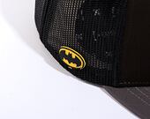 Kšiltovka Capslab Batman - Batman Flat Trucker Black / Grey