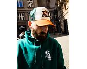 Kšiltovka Capslab Looney Tunes - Daffy and Bugs Bunny v.2 Trucker Beige / Orange