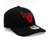 Kšiltovka New Era 9FORTY NBA Neon Outline Chicago Bulls Black / Neon Red