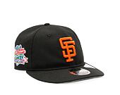Kšiltovka New Era 9FIFTY MLB Coops Side Patch Retro Crown San Francisco Giants Black / Orange