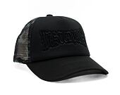 Kšiltovka Wasted Paris Trucker Hyde - Black/Charcoal
