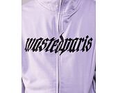 Mikina Wasted Paris Full Zip Streak - Storm Lilac