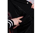 Bunda New Era Team Logo Back Print Bomber New York Yankees Black / Optic White