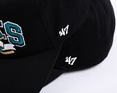 Kšiltovka '47 Brand NHL Anaheim Ducks Laurel '47 Captain DTR Black