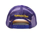 Kšiltovka Mitchell & Ness NBA Billboard Trucker Snapback Los Angeles Lakers Purple