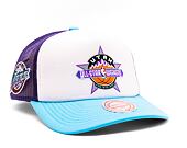 Kšiltovka Mitchell & Ness NBA Party Time Trucker Snapback Hwc Utah Jazz White