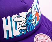 Kšiltovka Mitchell & Ness NBA Billboard Trucker Snapback Hwc Charlotte Hornets Purple