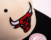 Kšiltovka Mitchell & Ness NBA Sail 2 Tone Snapback Chicago Bulls Off White