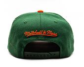 Kšiltovka Mitchell & Ness NCAA Team 2 Tone 2.0 Snapback Florida A&M University Green / Orange