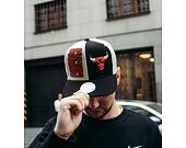 Kšiltovka Mitchell & Ness NBA Pop Panel Snapback Chicago Bulls Off White / Black