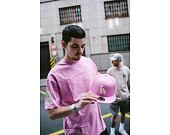 Triko New Era MLB Pastel Oversized Tee Los Angeles Dodgers Wild Rose Pink / Off White