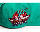 Kšiltovka Mitchell & Ness NBA Desert Green Snapback Hwc San Antonio Spurs Teal