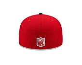 Kšiltovka New Era 59FIFTY NFL Side Patch San Francisco 49ers Scarlet