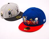 Kšiltovka New Era 59FIFTY All Over Print Superman Royal Blue/Scarlet