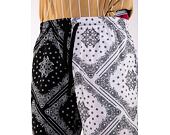 Kraťasy Karl Kani Small Signature Paisley Block Resort Shorts black/white