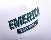 Kšiltovka Emerica Team Stay Gold Snapback White