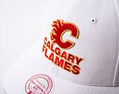 Kšiltovka Mitchell & Ness NHL All In Pro Snapback Flames White