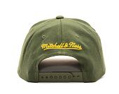 Kšiltovka Mitchell & Ness NBA Merch Logo Classic Red Celtics Olive